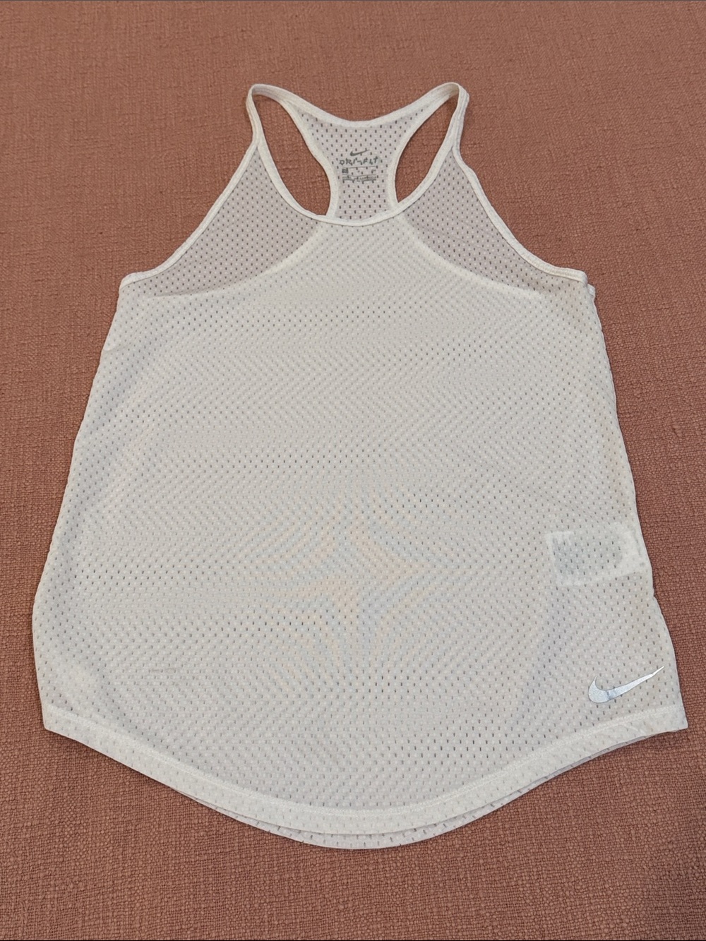 Nike Dri-FIT Racerback small wm’s white Tank Top Athletic